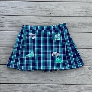 Justice x Stranger Things Navy Skirt